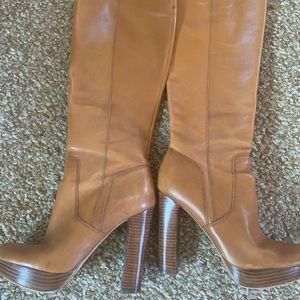 Michael kors leather boots